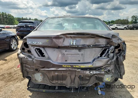 2015 Honda Civic Ex из США, поврежденный, VIN 19XFB2F85FE263355